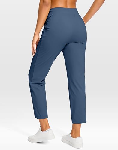 Image of G Gradual Petite Pants for Women 24 inch /26 inch Ankle Pants with 2 Pockets