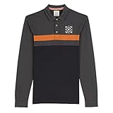 polo oxbow sizano En un material 100 % algodón interlock, comodidad y sujeción son dinamizados por los arañazos contrastantes