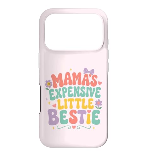 Mama Expensive Little Bestie �L�b�Y �t���[�������[���A �X�}�z�P�[�X iPhone 17 Pro �p