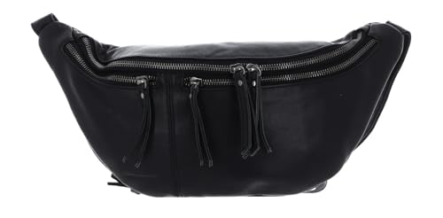 Sac banane FREDsBRUDER Me and My Bag en cuir noble noir