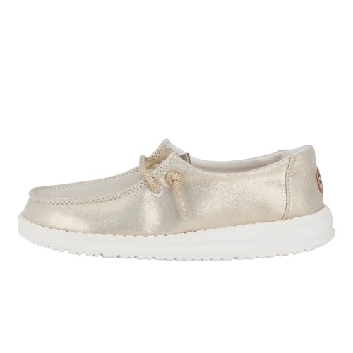 Image of HEYDUDE Unisex-Child Wendy Metallic Shine (Little Kid /Big Kid)