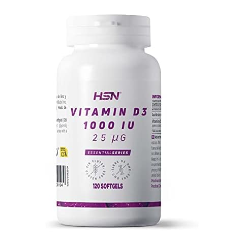 Suplemento de Vitamina D3 HSN con Aceite de Lino Cover
