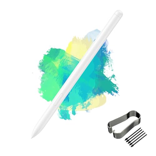 Stylet de Remplacement pour Samsung Galaxy Tab S10 FE S Pen,Galaxy Tab S10 FE,Tab S10 FE+, Tab S10 FE Plus,Tab S10 FE Stylus Replacement+Plumes/Pointes (sans...