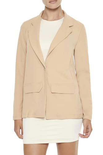 Forever 21 Women's Boxy Notched Lapel Blazer