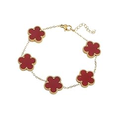 Red - Clover Bracelet