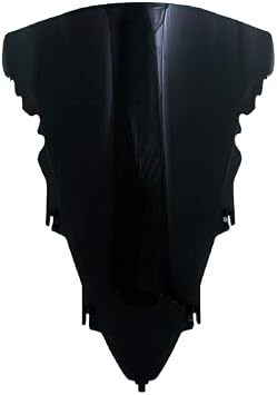 CFP-1020-3- Compatible with 2009-2014 YZF-R1 YZF R1 SMOKE BLACK DOUBLE BUBBLE WINDSCREEN WINDSHIELD