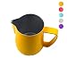 Produktbild MIGHTYDUTY Milchkännchen, Edelstahl Milk Pitcher 350/600ml, Milchaufschäumer Schäumer Becher Kaffeemaschine Krug Aufschäumer Tasse für Cappuccino und Latté