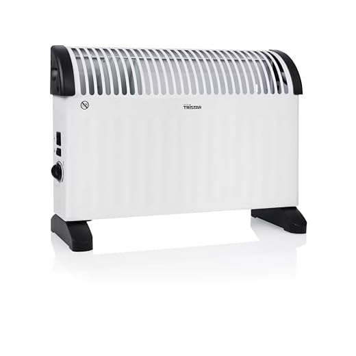 Tristar Calefacción por convección - Hasta 2000 W - Termostato regulable - Potencia de calefacción regulable - Función turbo - KA-5166
