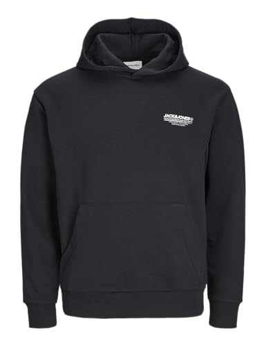 Jack & Jones Sweat à Capuche Jjolive Homme avec Poche Kangourou et Cordon