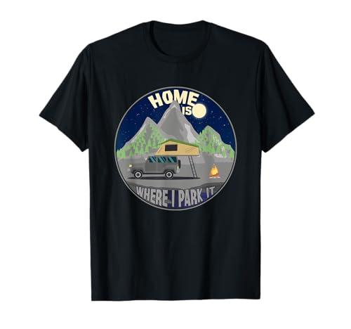 Tienda en la azotea Camping al aire libre Camper Nature Gift Camiseta