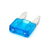 【ミニ平型ヒューズ】【15A】ブルー ミニブレードヒューズ 15アンペア【aiNET製】 35605