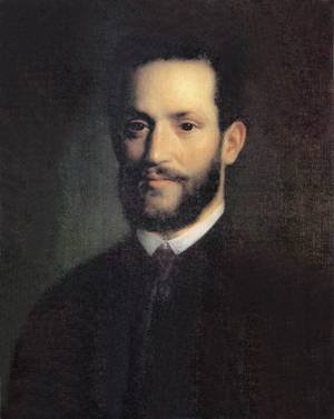 Peinture à l'huile de Armin Vamberi par Mihaly Kovacs, reproduction d'art sur grande toile 36x48