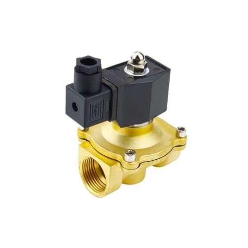 Électrovanne en laiton DN15 AC 220V avec joint NBR de type normalement fermée