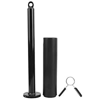 OUKENS Langhantelscheiben-Stützstange, Heimwerker-Zubehör für Fitnessgeräte, Gewichtheben, Ladestift, Langhantelscheibe, Ladestift für das Fitnessstudio zu Hause