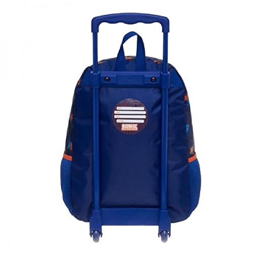 Mochila Com Rodinhas Sonic Geomaze 2023 Pacific