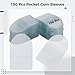 Vestamore Coin Sleeves for Pocket 150 Pcs, Coin Holders, Pouches of Plastic Coin, Coin Clear Holders, Collecting for, Jewelry, Supplies Collection of All Items Storage
