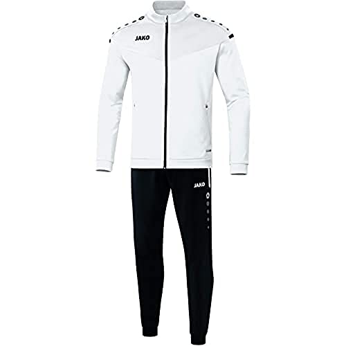 JAKO Chándal para hombre, poliéster Champ 2.0, blanco, S, M9120