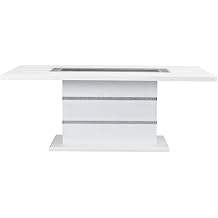 Acme Furniture Rectangular Dining Table, White