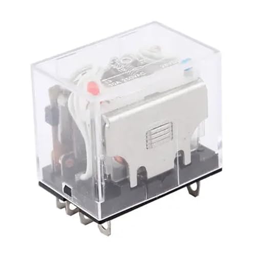 Relé electromagnético 24V de 14 pines HH64P contra sobrecargas en circuitos 4PDT
