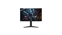 Lenovo G32qc-10 Curved Gaming Monitor, 31.5 Inch QHD, 144Hz, LED Backlit LCD Freesync, 16:9, 1ms, HDMI DP with an cable, Black, 66A2GACBAU