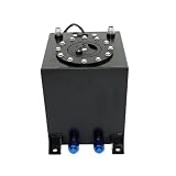 labwork Fuel Cell Tank 2.5 Gallon with Level Sender Coated Racing