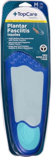 Topcare Plantillas para Fascitis Plantar Hombre miniatura 1