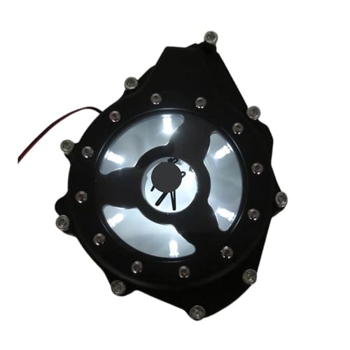 Couvercle de stator moteur blanc haute finition pour Suzuki Hayabusa GSX1300R
