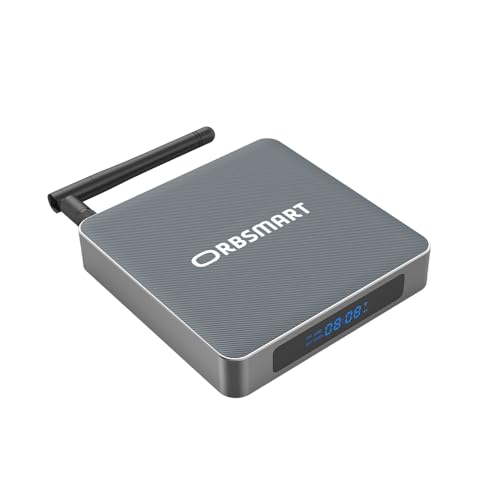 Android 12 TV Box Orbsmart TR43 4K HDR Smart (Quadcore-CPU, 8GB DDR4 RAM, WLAN + Bluetooth)