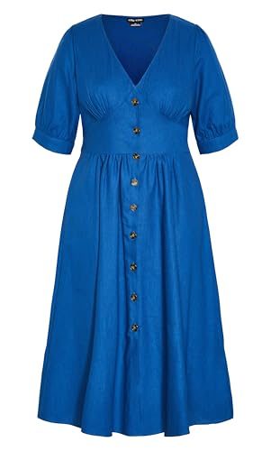 Image of City Chic Women's Plus Size Sunset Stroll Dress