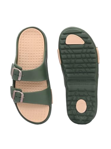 Image of SLIPOVER Dangal Men Flip Flops with Soft Cushion Sole | Slip On Wear | Upper EVA Lightweight, Combortable, Durable Stylish Chappal Indoor & Outdoor | Soft EVA Slides