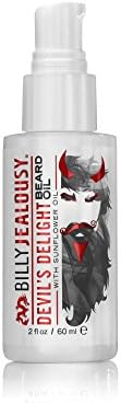 Billy Jealousy Beard Oil for Men, Weightless, Low Shine, and Hydrating Beard Moisturizer for Softer Hair, Helps Prevent Itching and Flakes, Devil's Delight, 2 Fl Oz
