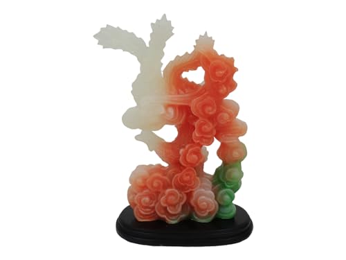 Estatua colorida de Fénix Feng Shui de 5.5 pulgadas miniatura 2