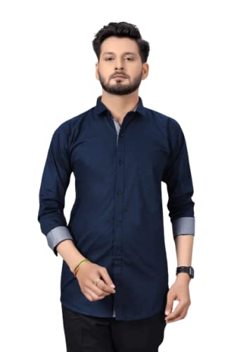 Image of Men's Slim Fit Full Sleeves Casual Shirt