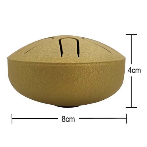 Rayzm Pocket Titanium Steel Tongue Drum, 3 Inches (8cm) 6 Tones A-Key Handpan Tank Drum - Image 2