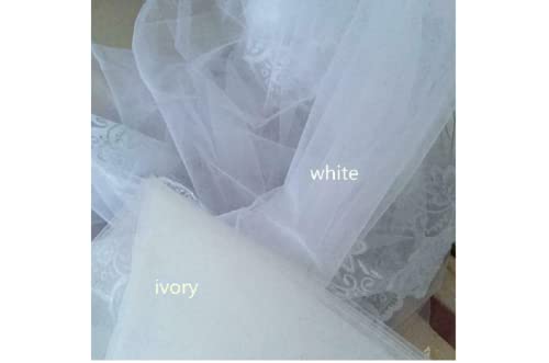 Veste de mariée grande taille blanche cape cathédrale 4m dentelle - 5
