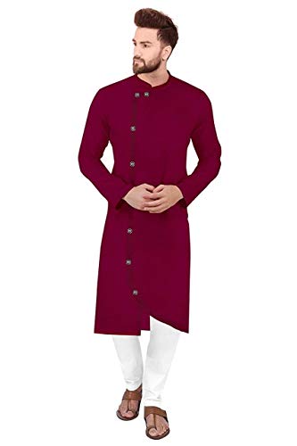 Image of trustous Men's Cotton Kurta Set