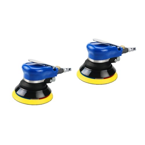 Mipcase 2pcs Da Sander for Auto Body Car Polisher Pneumatic Polisher Machine Fast Waxing Easy to Use