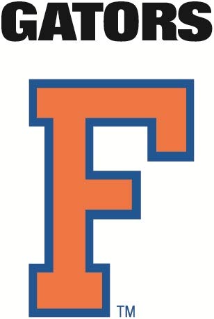 Amazon.com: 5 Inch Gators F Logo Decal UF University of Florida FL