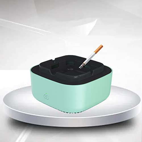 Glumn Cinzeiro sem fumaça, cinzeiro portátil de plástico E-Smoke para decoração de casa, escritório,