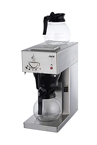 L2G - Machine à Café avec 2 Verseuses - Cafetière Professionnelle à Filtre - 24 Tasses - 205 x 385 x 435 mm