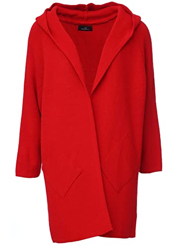 Zwillingsherz Strickjacke Cardigan für Damen - Hochwertiger Mantel...