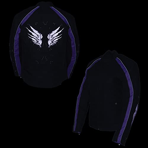 Image of Milwaukee Leather Women's Textile Classic Crossover Motorcycle Riders Jacket - All Year Wear