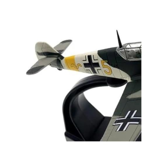 Modelo de avión de aleación Bf-109 a escala 1:72, acabado prémium para colección 2