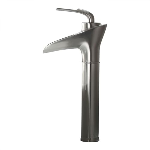 Robinet cascade pour vasque haute résolvant les éclaboussures - 2