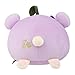 San-X Original Rilakkuma Cherry Series Mochi Cushion Plush - Korilakkuma Purple