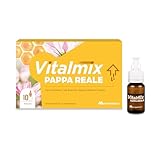VITALMIX MONTEFARMACO Pappa Reale, Integratore Alimentare Tonico Energizzante e Rivitalizzante - Stanchezza Fisica e Sistema Immunitario - 10 Flaconcini, Senza Lattosio e Senza Glutine (Gusto Miele)