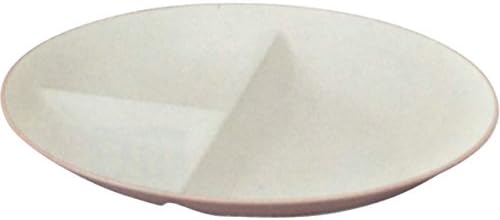 Plate Plate: Candy Oval Plate with Divider, Pink M15615-7