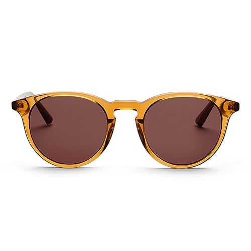 Lunettes de soleil de plage MessyWeekend HOBBES légères et rondes