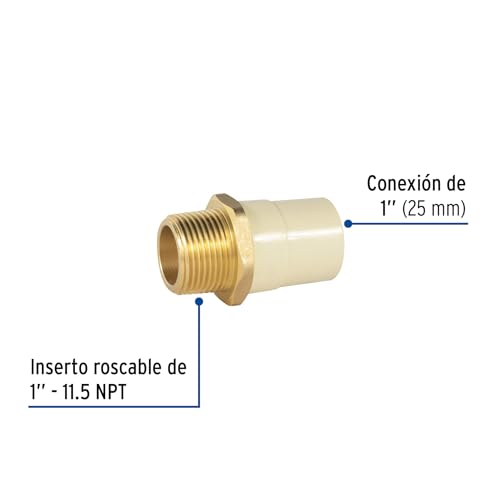 Adaptador macho CPVC 15 Imagen adicional