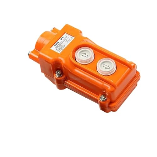 Bouton-poussoir de commande de grue COB-61 anti-poussière pour palan 5A